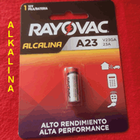 PILA ALCALINA ESPECIAL A23 – Rayovac